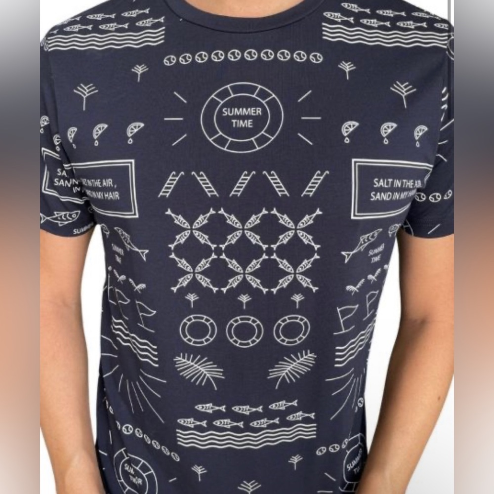 Víctor-Summer Fashion T-shirt Whole Bottom